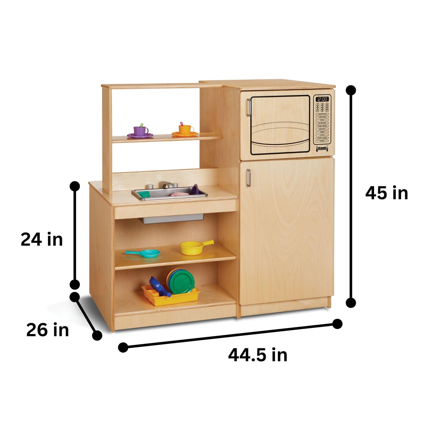 Jonti-Craft 2405JC Mobile Kitchen Island