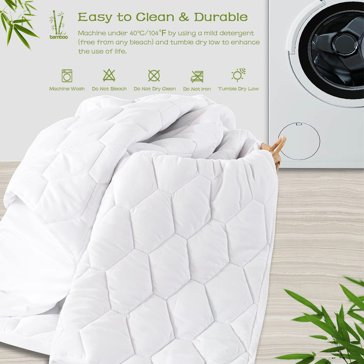 Full Mattress Protector Waterproof