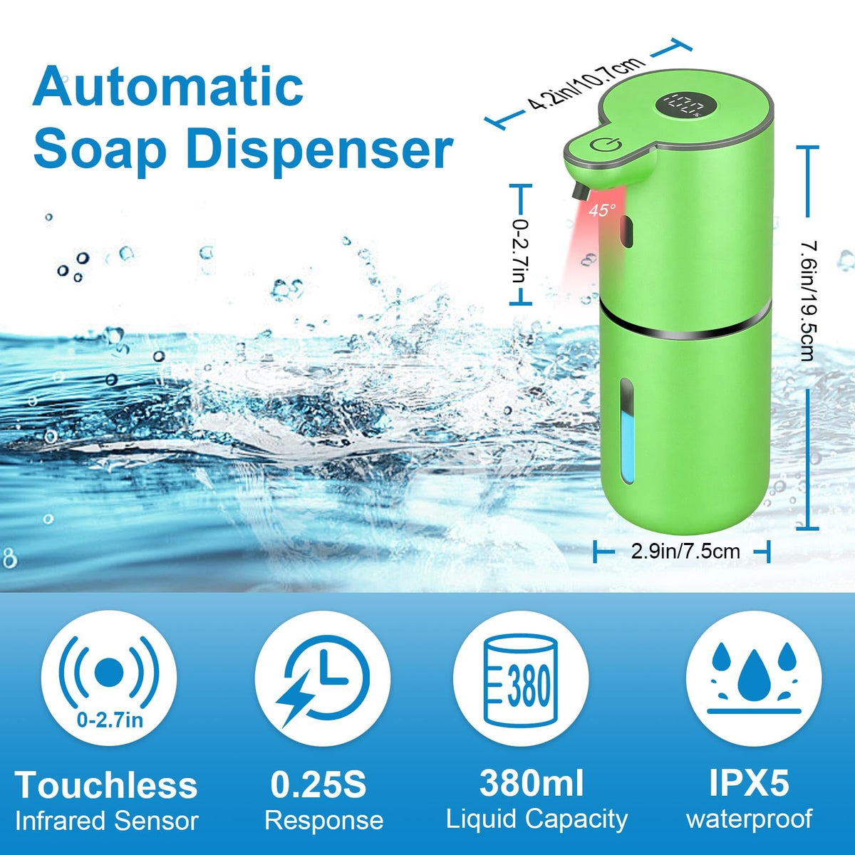 Automatic Liquid Soap Dispenser Touchless
