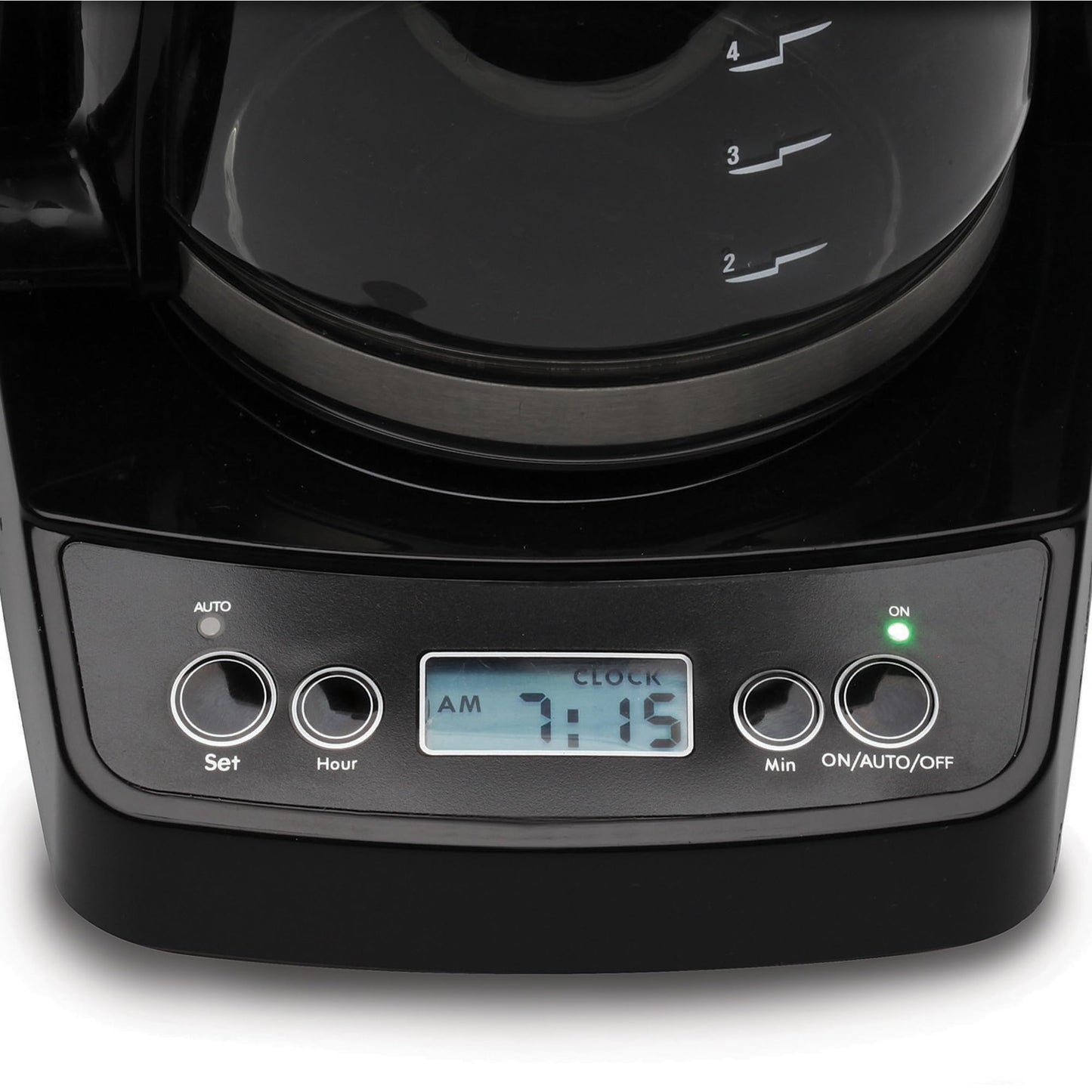 Capresso 5-Cup Mini Drip Coffee Maker, Black and Stainless Steel