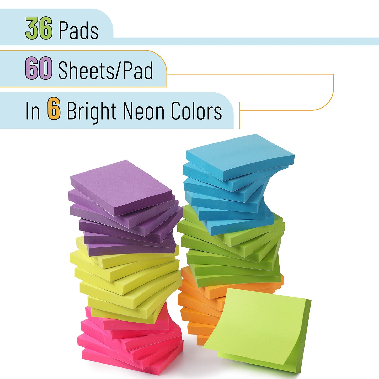 Mr. Pen- Sticky Notes and No Bleed Pens