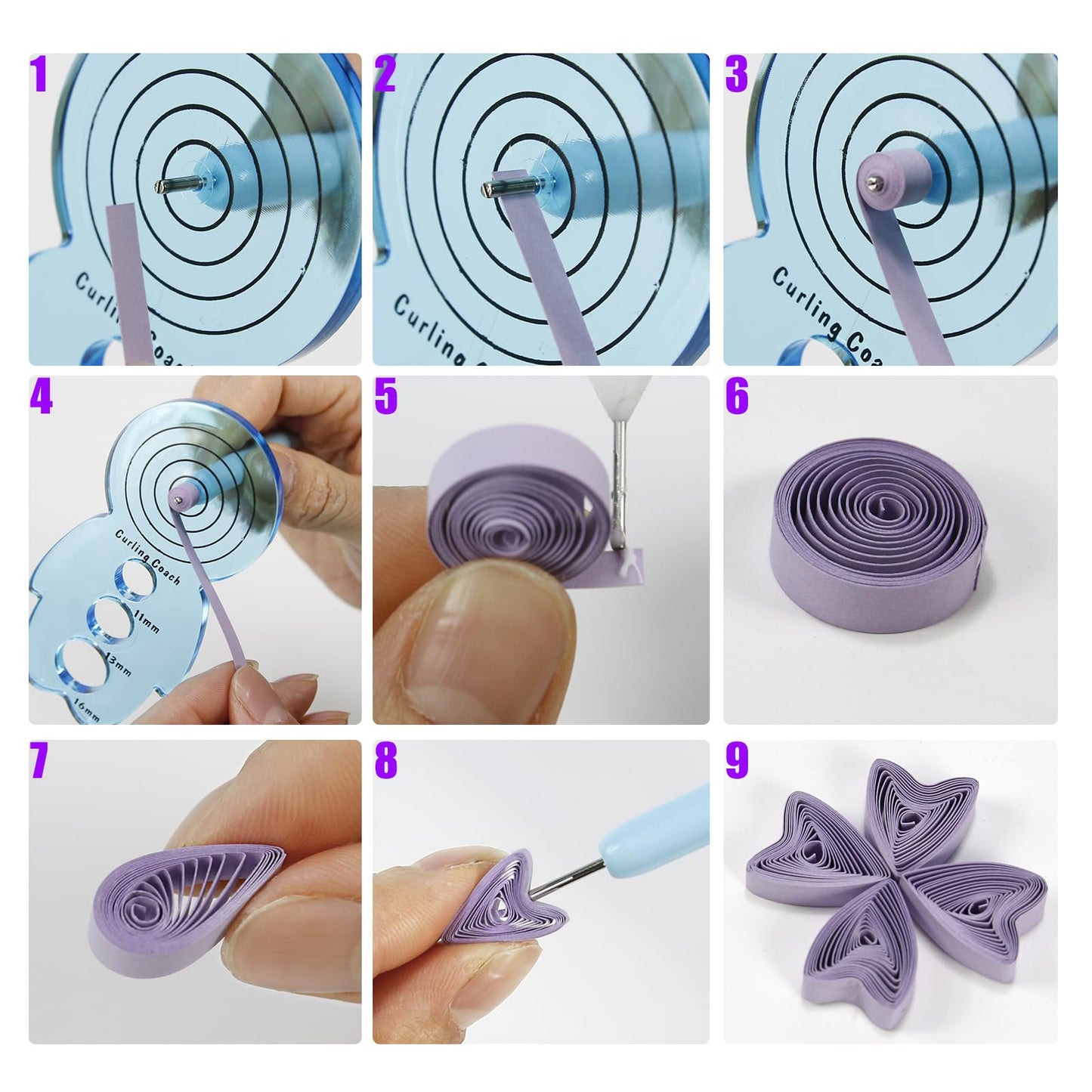 YURROAD 19PCS Paper Quilling Tools Kit with Electric Slotted Pen – Beginner & Advanced All-in-One Quilling Starter Set for Rolling, Shaping & 3D Paper Art at Home or Classroom