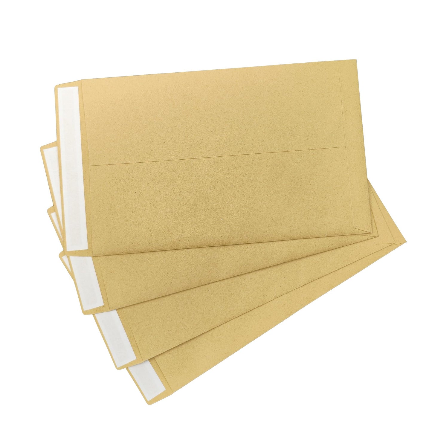 Tanshuqin 6.2" x 9.85" Self-Seal Catalog Envelopes 32lb Kraft Envelopes for Invitation Cards, Organizing and Storage, Pictures, Photos, Documents (100 PCS)