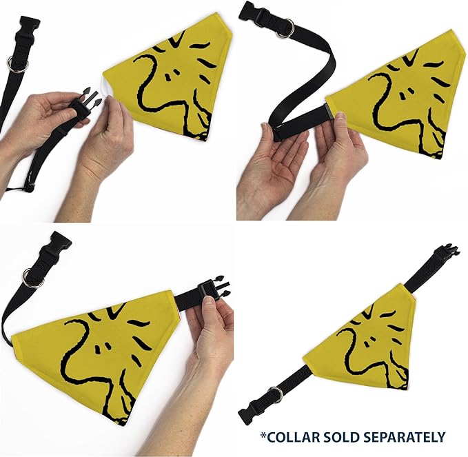 Peanuts Pet Bandana Slide On Slip Through