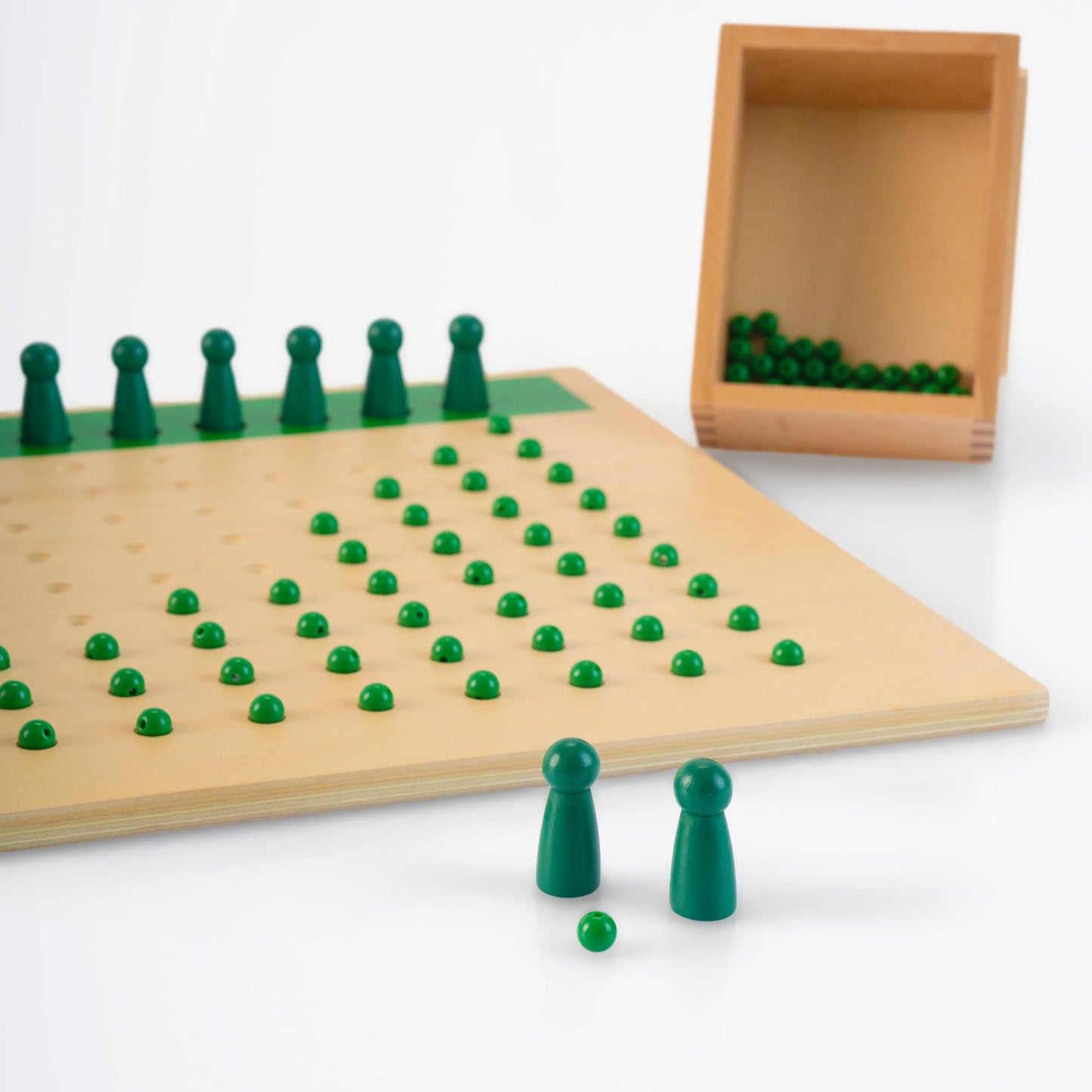 Premium Montessori Math Kit 3| Complete 12-in-1 Curriculum Set for Ages 3-12 | Stamp Game, Bead Boards, Snake Games, Clock & More | Homeschool & Classroom Materials | 12.2 kg/27lbs (Math Series Kit 3)