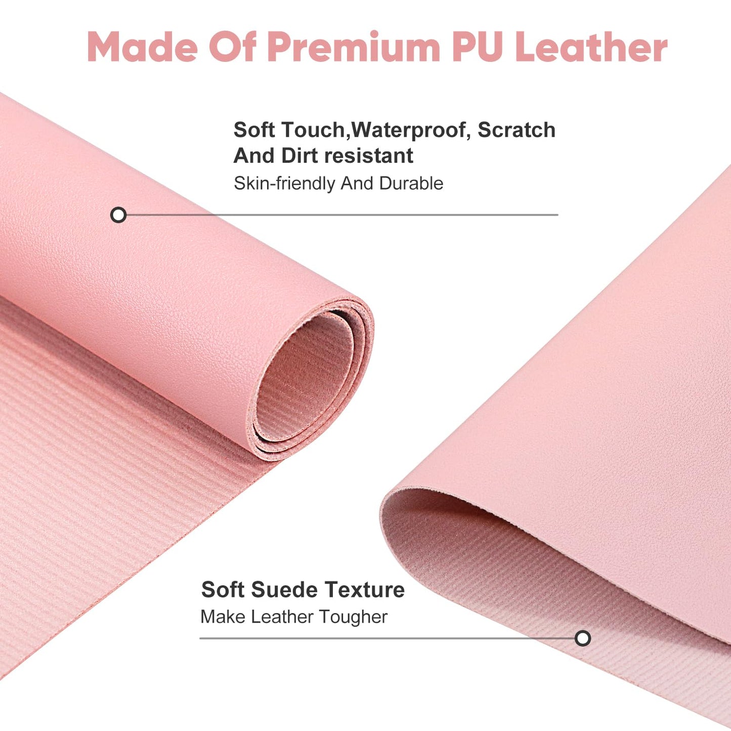 Subay Nail Art Table Mat Nail Arm Rest(Nail Hand Rest *1 & Nail Mat *1), Foldable PU Leather Nail Hand Rest for Acrylic Nails Cushion Hand Holder