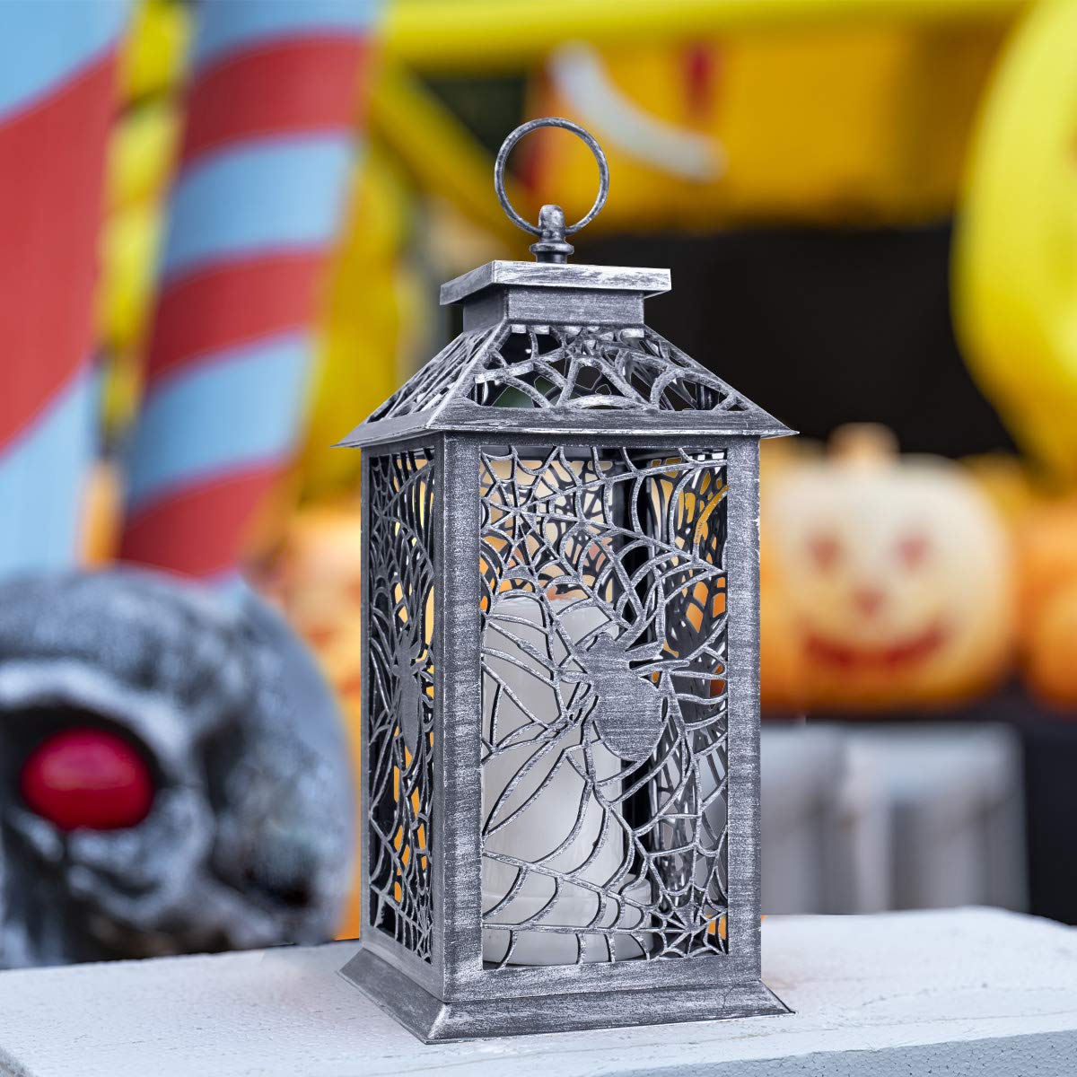 Candle Lanterns Decorative Hanging Lights with Timer Function for Indoor Outdoor, Events, Paritie, Halloween Decoration