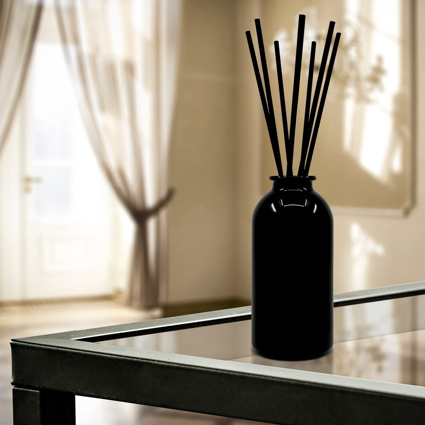 Urban Naturals Smoked Vanilla Reed Diffuser Set with Vanilla Bean, Sandalwood & Leather | Made in the USA