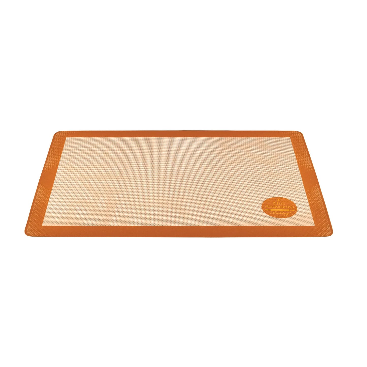 Mrs. Anderson's Baking Non-Stick Silicone Baking Mat - Reusable Oven Liner & Pastry Mat - For Breads, Cookies, Roasting & More - Baker’s Essentials - Heat-Resistant to 480°F - Baking Mat