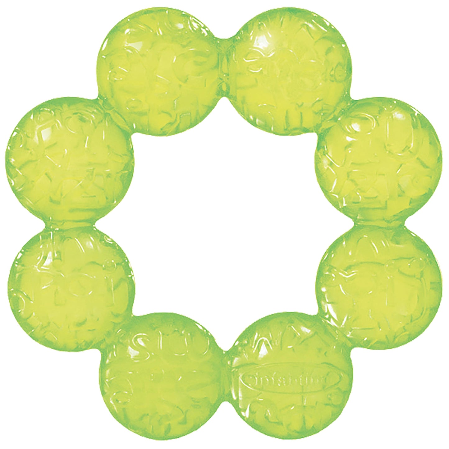 Infantino Water Teethers – Sensory Exploration, Teething, Cooling & Massaging Relief for Sore Gums, Lime & Blue, 3-Pack
