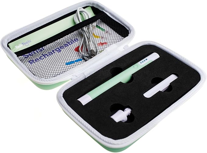 TalkTools Sensi Rechargeable Kit & 7 Jaw Tips - Sensory Therapy Tool for Speech and Feeding, Autism Sensory Products, ADHD Tools, Speech Therapy Gifts for Autism Children -Green