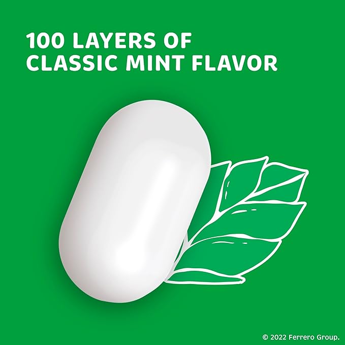 Tic Tac Bulk Resealable Refill Bag, Freshmint Breath Mints, On-The-Go Refreshment, Includes Empty Refillable Pack, 17.2 oz