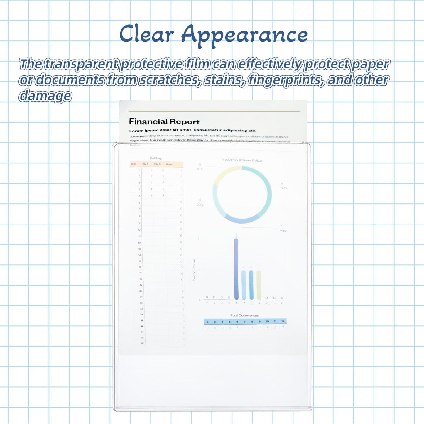 12 Pcs 8 1/2" x 11" Rigid Print Protectors - Clear Toploaders - Hard Plastic Document & Photo Sleeves - Birth Certificate Protector