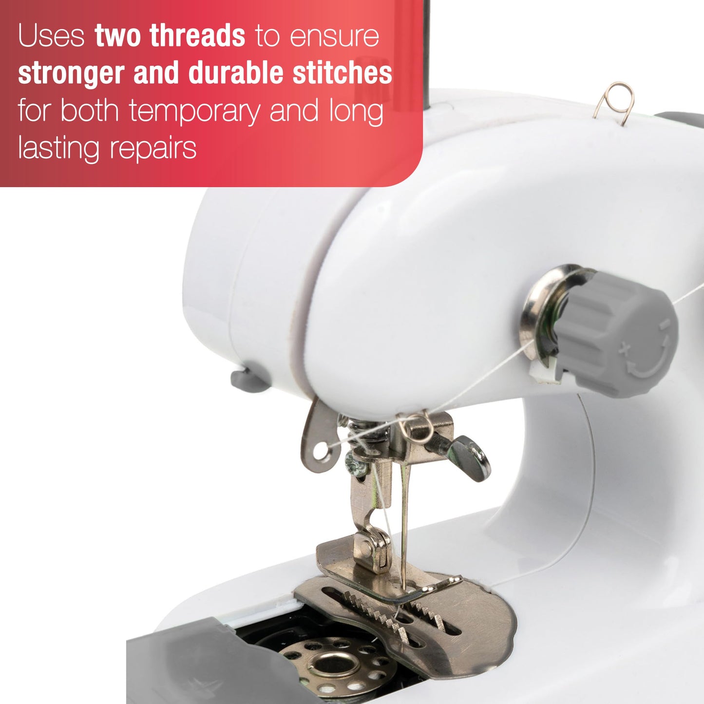 SINGER Stitch Quick + Portable Cordless Mending Machine Bundles (Two Thread Stitch Quick +)