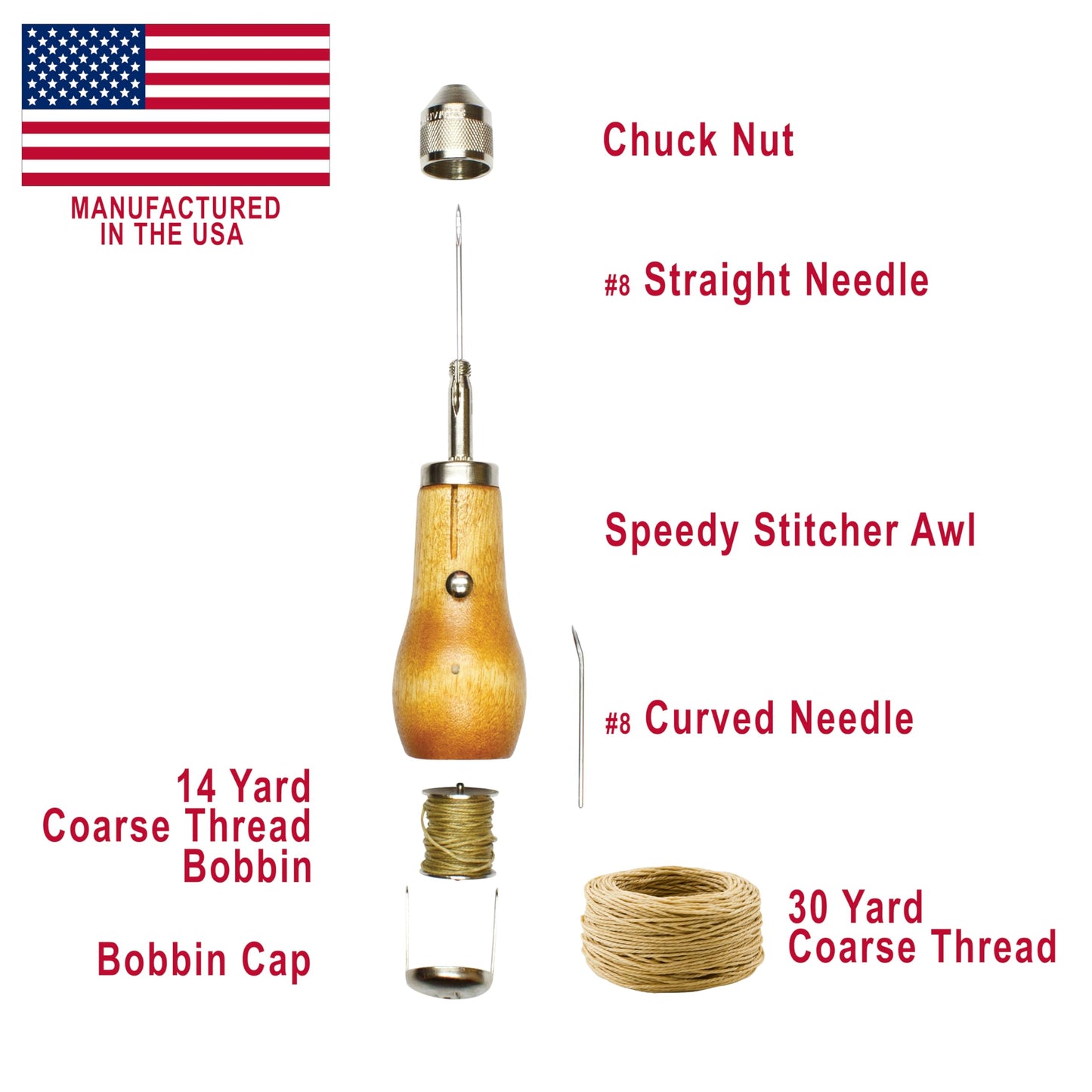 Speedy Stitcher 1125 SEW200-BRK Sewing Awl, One Size