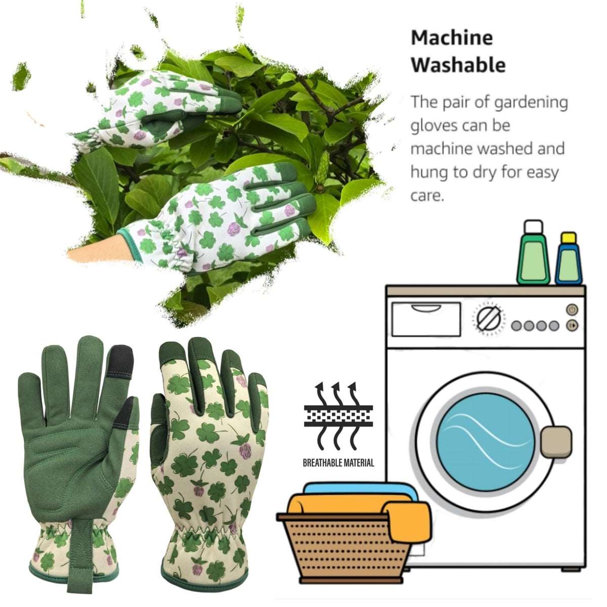 Leather Gardening Gloves