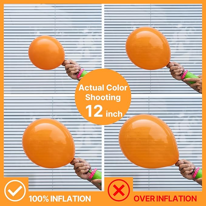 PartyWoo Orange Balloons 85pcs Different Sizes of 18 12 10 5 Inch Matte Fall Balloon Arch Kit Garland for Thanksgiving Halloween Little Cutie Baby Shower Birthday Party Decorations Orange-Y9