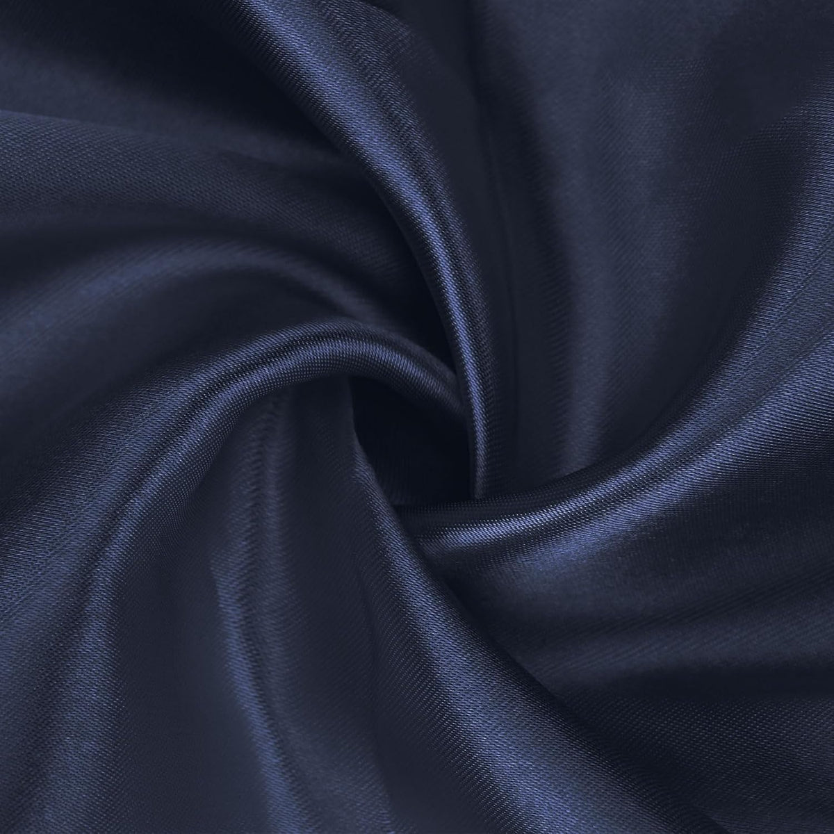 Bailarina 40 Pack Navy Blue Satin Napkins,17x17 Inches Wedding Napkins Square Soft Silky Table Napkins Bulk Decorative Elegant Cloth Napkin for Party Decoration, Banquet,Wedding,Graduation