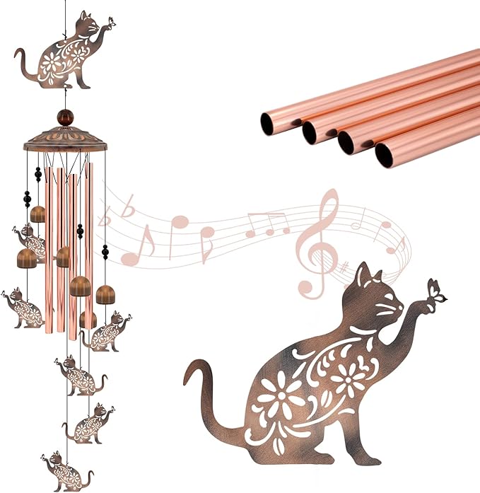 Christmas Wind Chimes for Outside, 35'' Metal Christmas WindChimes