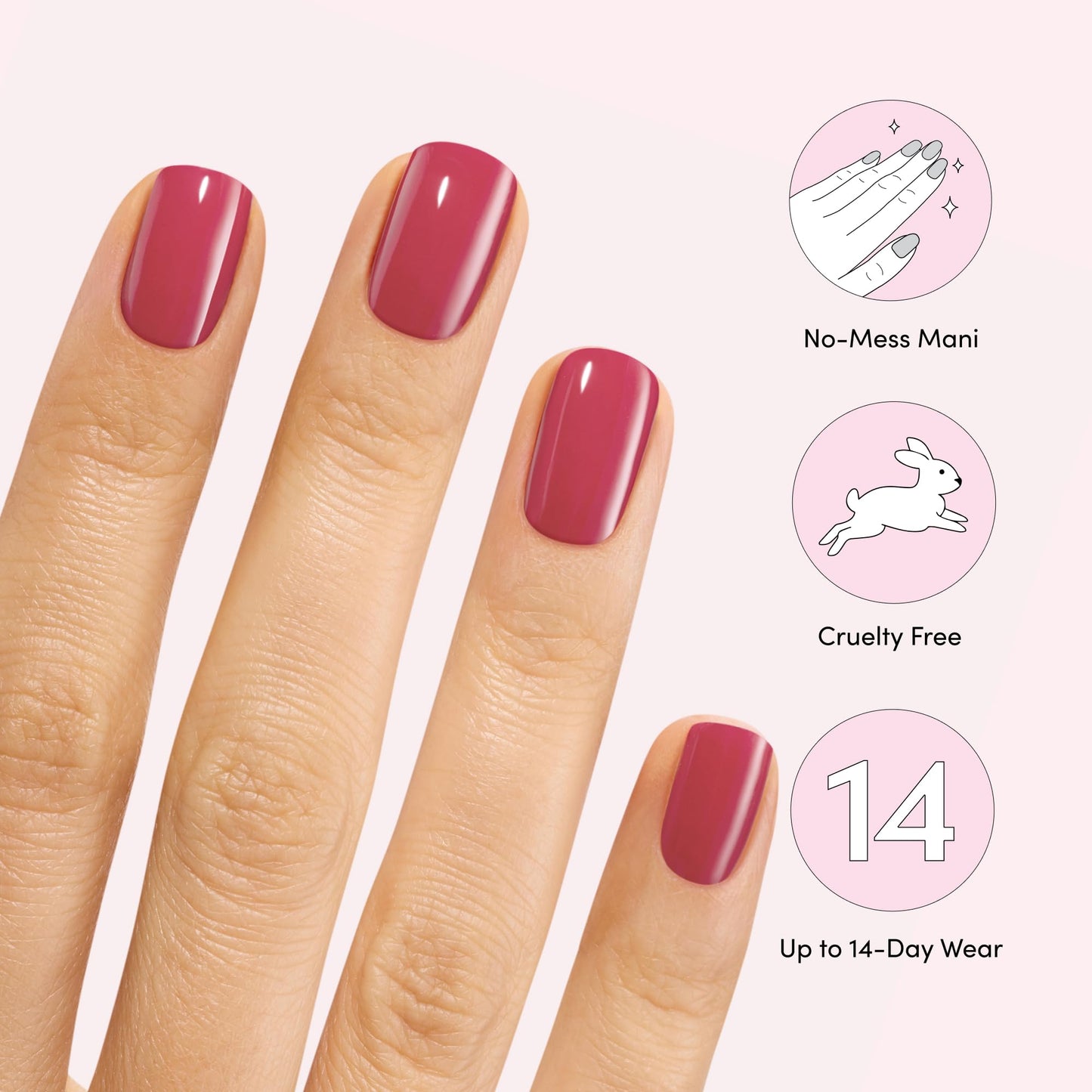 Dashing Diva Gloss Nail Strips Bundle - The Desert Neutrals Collection - Kitten & Merit - UV Free, Chip Resistant, Long Lasting Gel Stickers - Contains 2 Sets