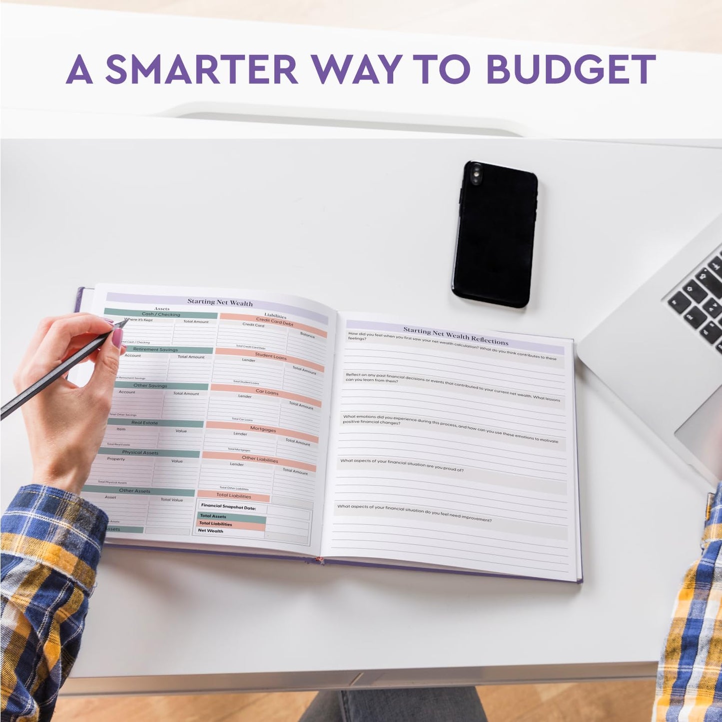 Dow Janes Planner Panda Planner Budget Planner 2026 Financial Planner – Monthly Budget Planner & Bill Payment Tracker, Expense Tracker Notebook, Budget Book, 8.5 x 11 Softcover Purple 120gsm