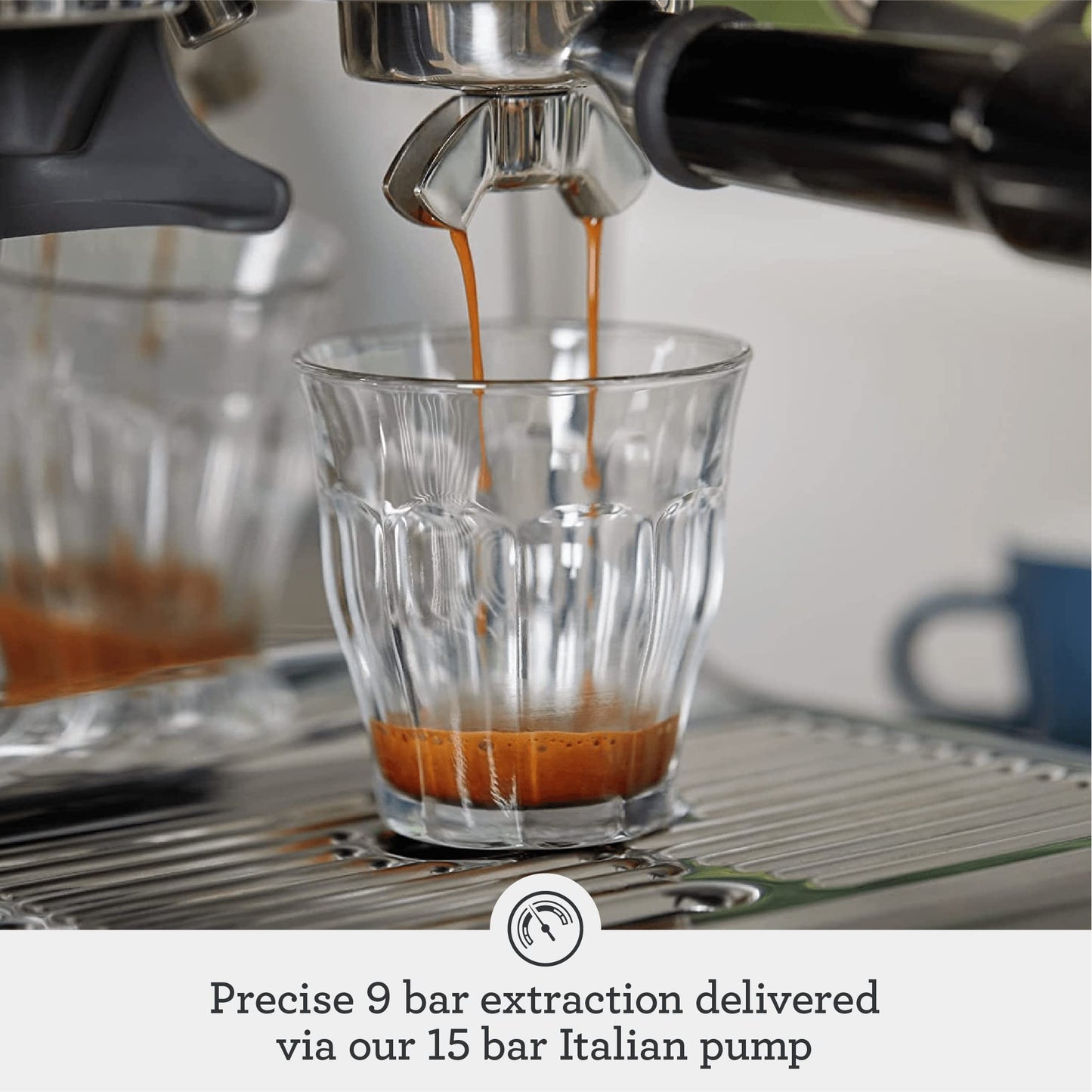 Breville Barista Express Espresso Machine BES870BSXL, Black Sesame