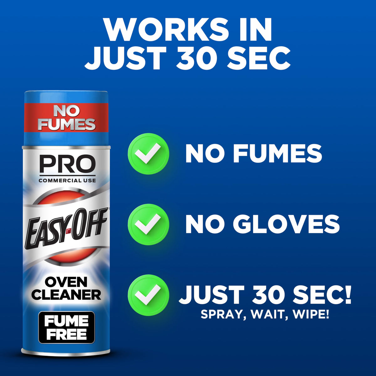 Easy Off Fume Free PRO size Oven Cleaner Foam (48 Ounce)