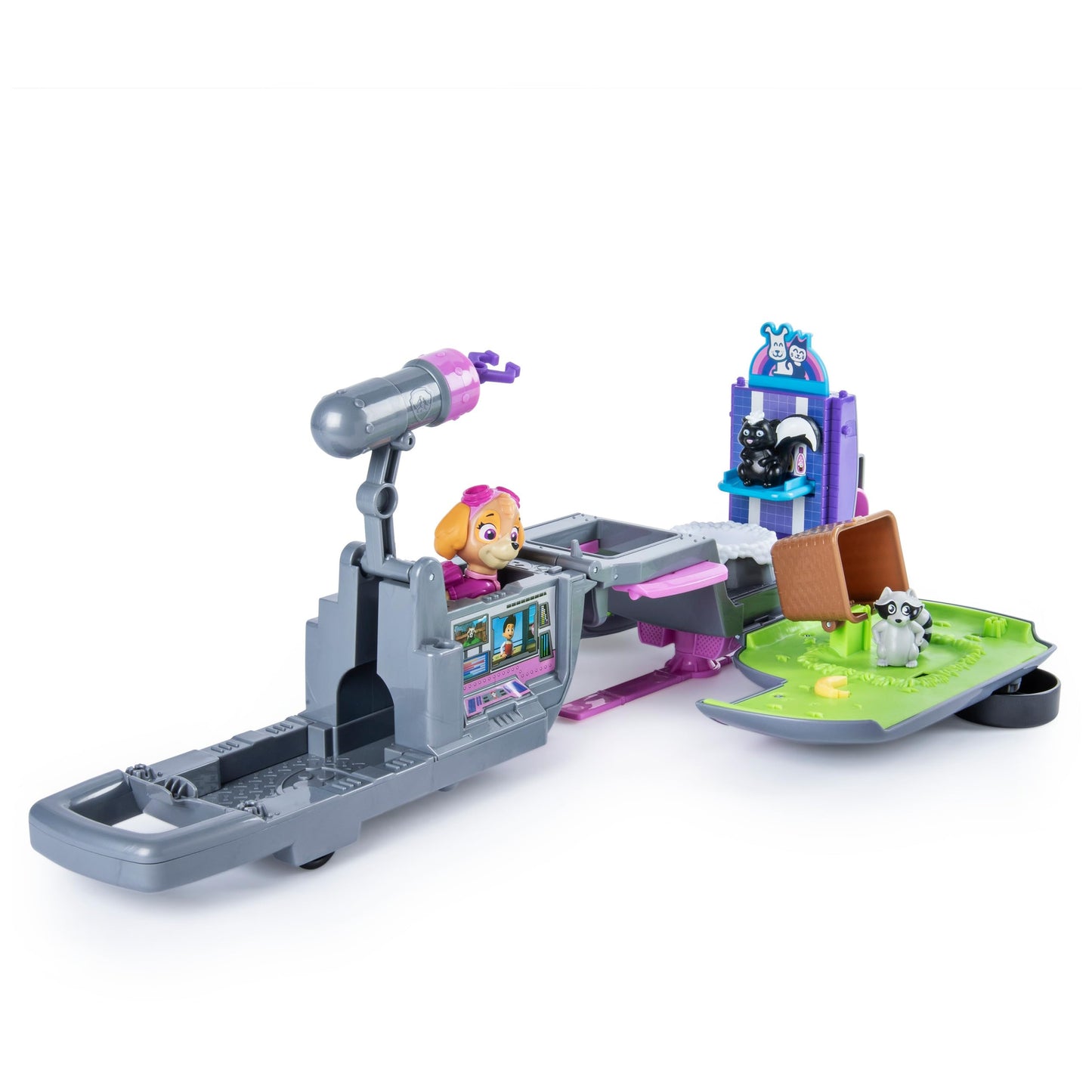 Paw Patrol, Skye’s Ride N Rescue, 2-in-1 Transforming Playset and Helicopter, for Kids Aged 3 and Up