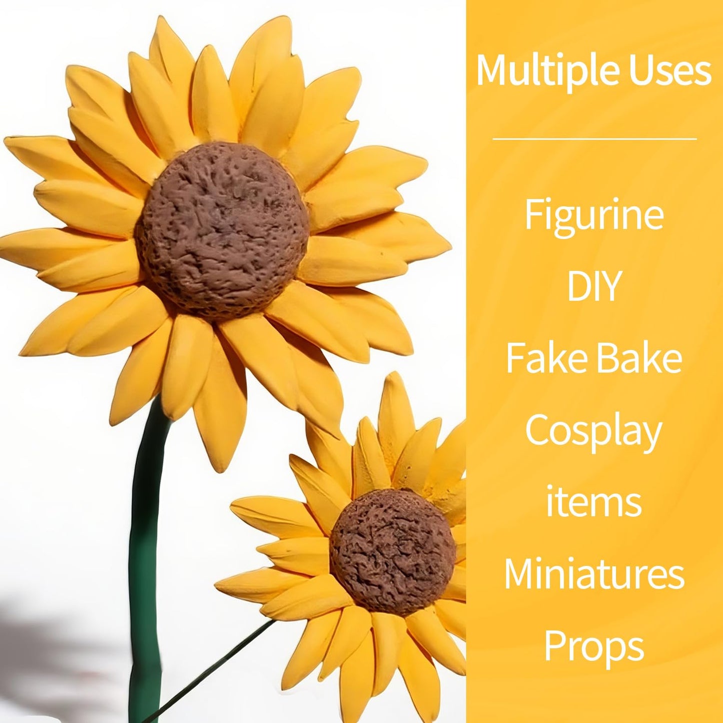 PicoDIY Lightweight Clay - Air Dry Clay, Ultra Light & Soft, Safe & Non-Toxic, Moldable & Flexible, DIY Modeling Clay for Anime Figures, Sculpting, Molding, Creative Art Crafts