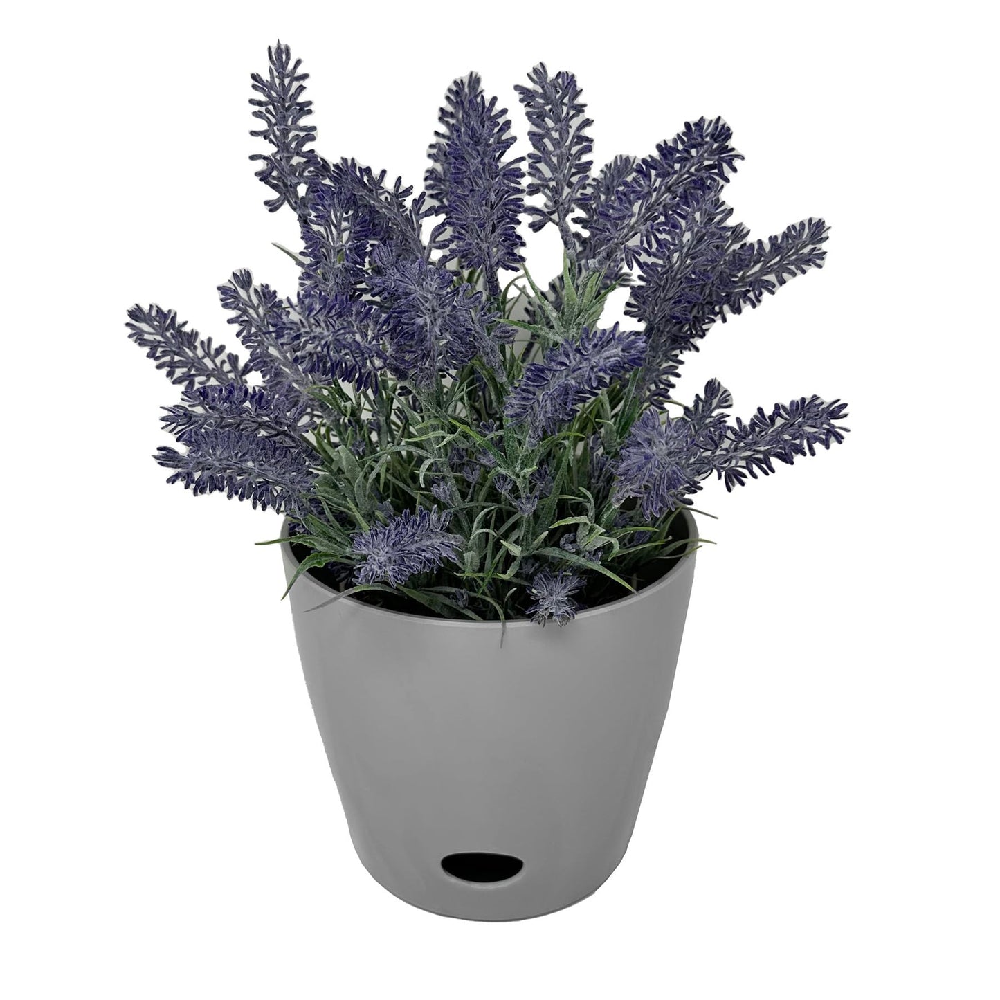 7” Self-Watering Pot – Eco-Friendly Bamboo Planter, Biodegradable & Plastic-Free, Indoor/Outdoor Plant Pot with Built-in Water Well for Healthy Root Growth