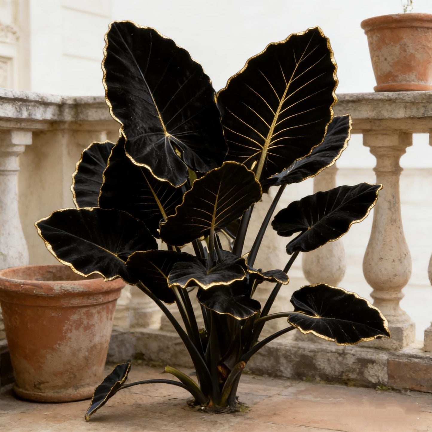 Large Elephant Ear Plant Bulbs | Tropical Colocasia for Outdoor Garden & Patio Landscaping (10)