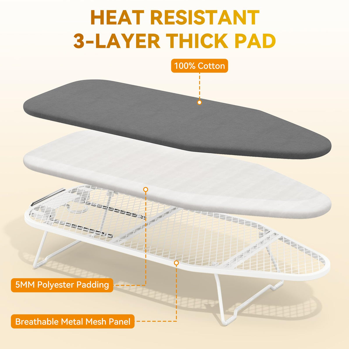 Small Ironing Board Tabletop