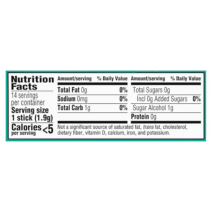 Trident Minty Sweet Twist Sugar-Free Chewing Gum, 12 Packs of 14 Pieces (168 Total Pieces)