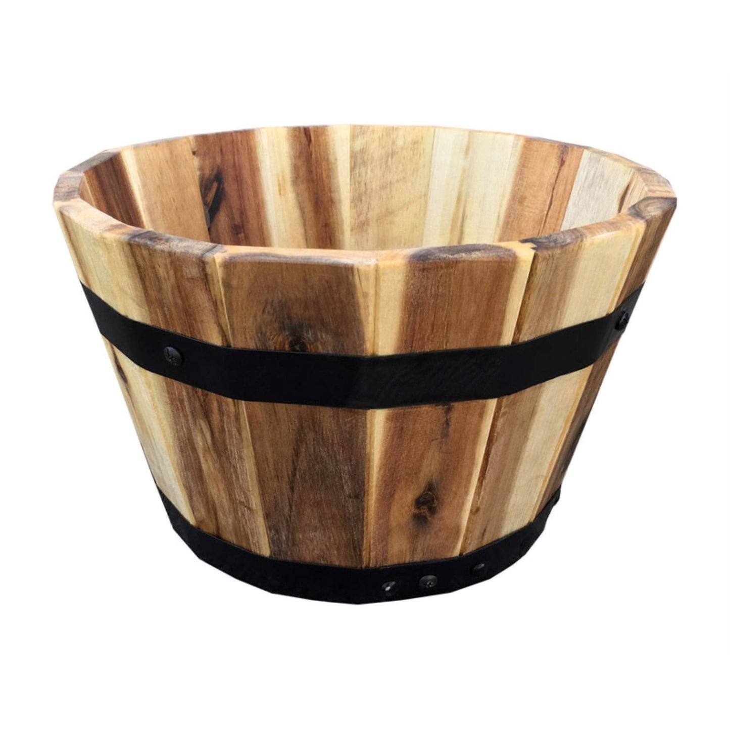 AVERA Products AWP304115 Round Barrel Planter, 11.5" x 7"