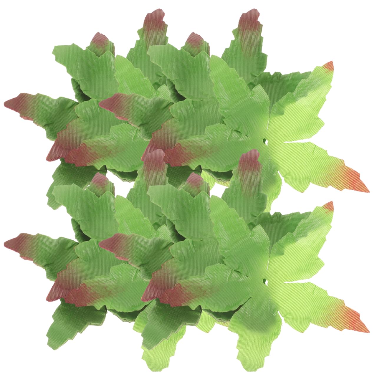 EXCEART Artificial Flower Sepals 150 Pcs DIY Calyxes for Floral Arrangements and Crafting Supplies Realistic Fabric Sepals for Wedding Decor and Handmade Flowers