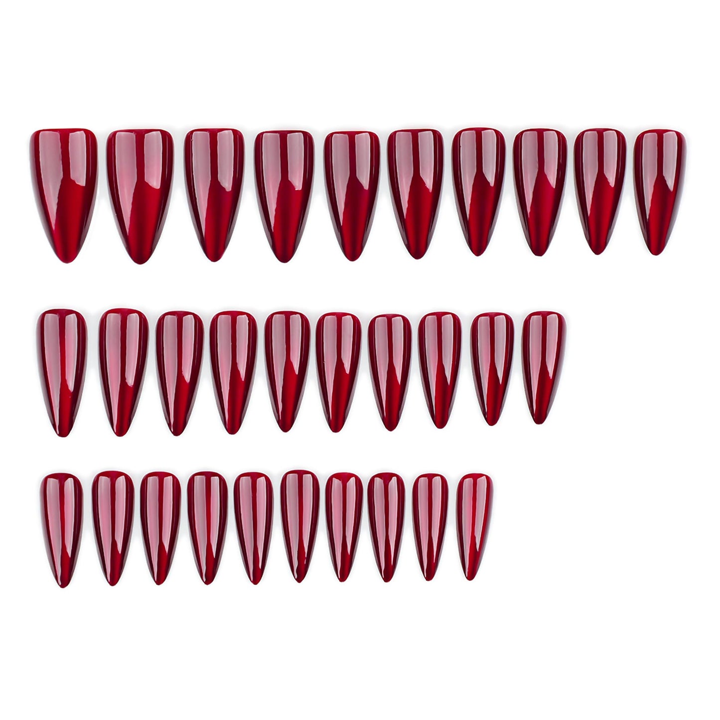 XZMeiLun Halloween Red Cat Eye Press On Nails Medium Long Almond, Stiletto Acrylic Press On Nails, Ghost Claw Designer Reusable Fake Nails, Nail Hallows' Day, Glue On Nail Press Ons for Women