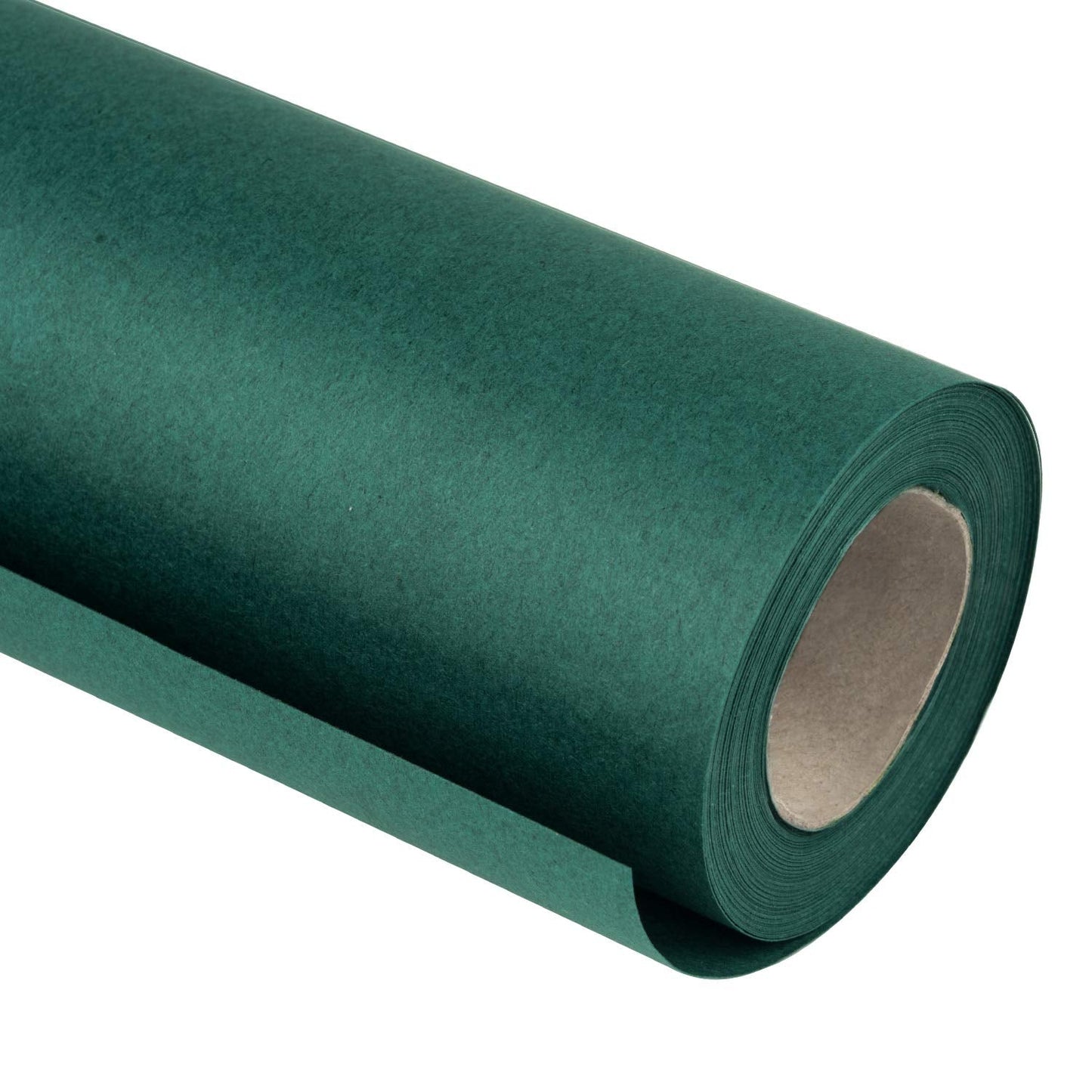 RUSPEPA Green Kraft Paper Roll - 18 inches x 100 feet - Recyclable Paper Perfect for for Crafts, Art, Wrapping, Packing, Postal, Shipping, Dunnage & Parcel