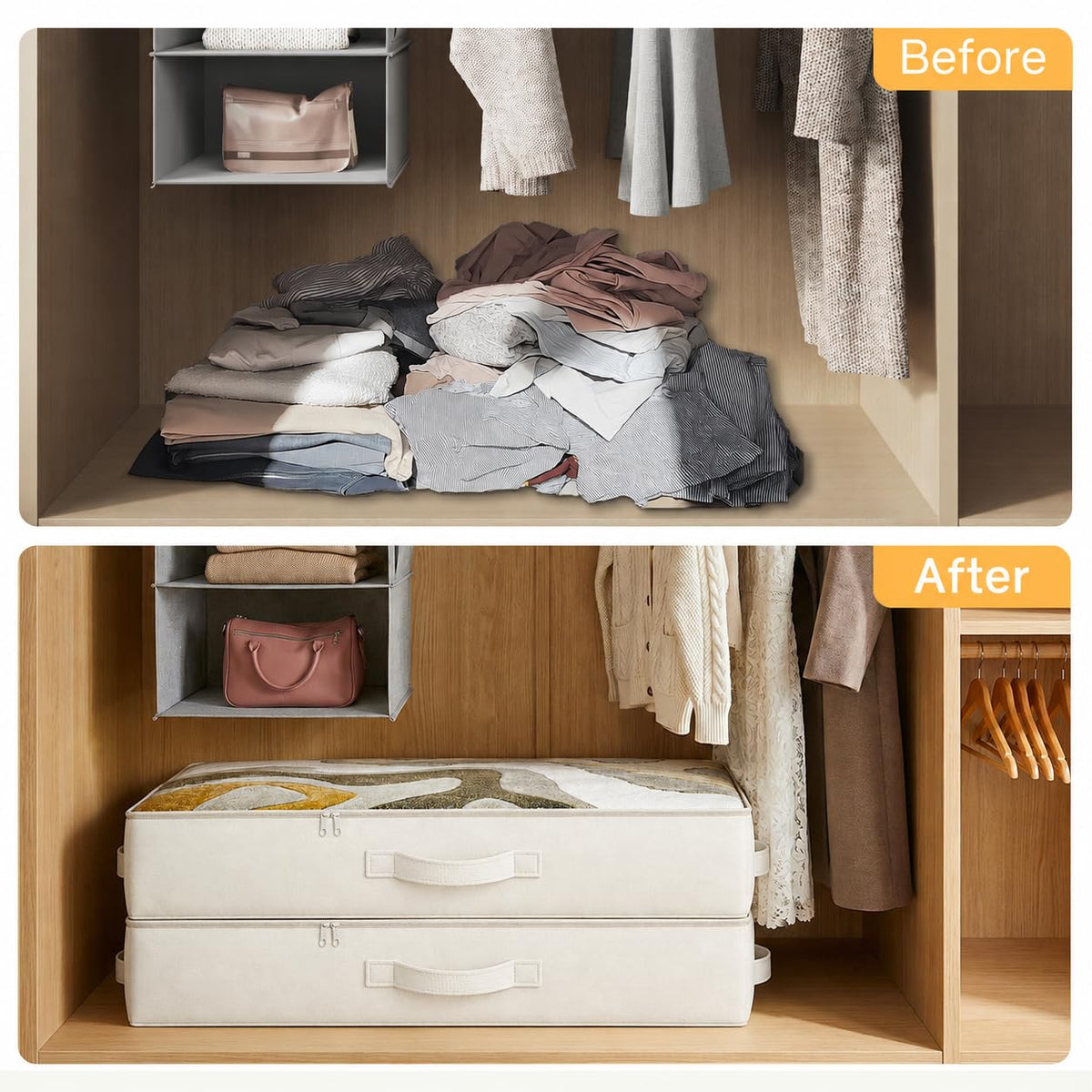 2 Pack Under Bed Storage Containers (2 Count)