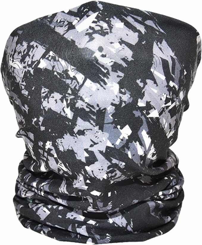 Neck Gaiter Fishing Face Gator Sun Protection & Wind-proof For Fishing Hiking Cycling Camping Yard Work Bandana Mask