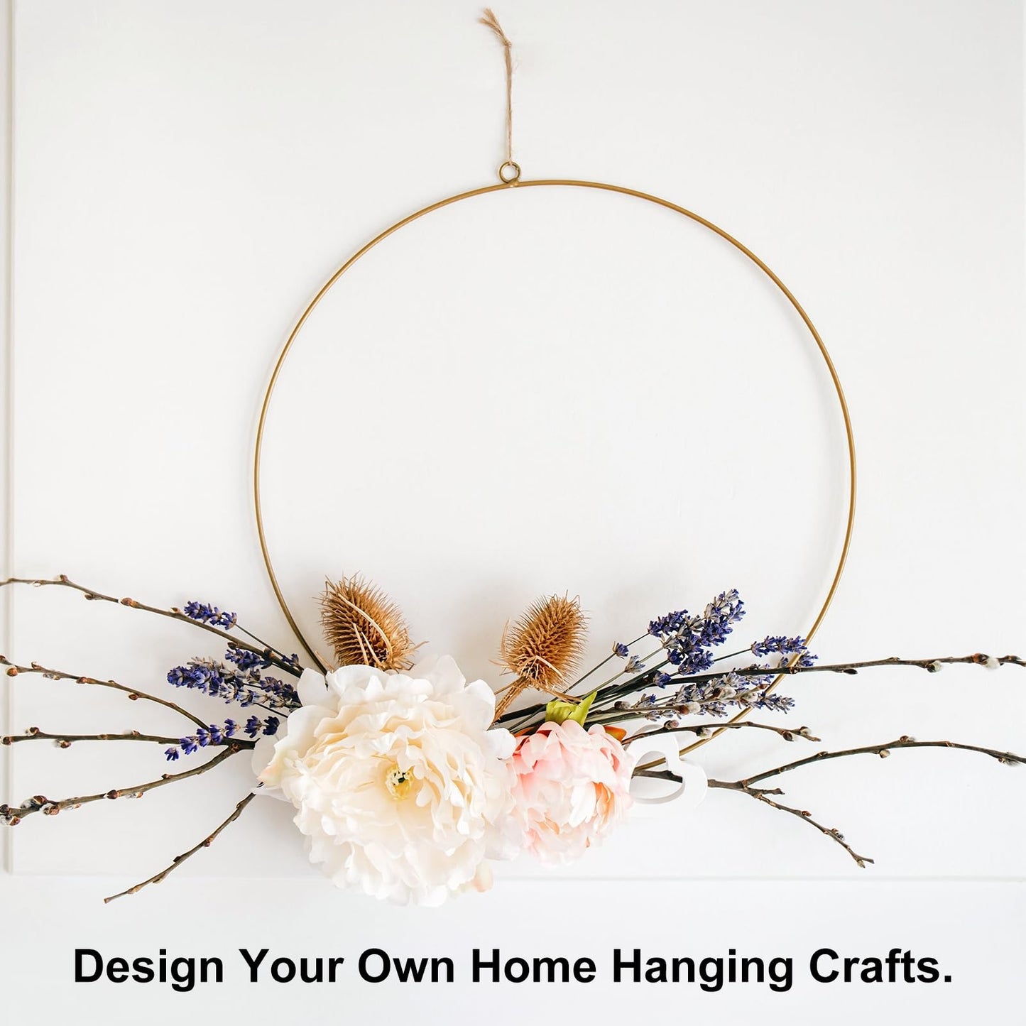 MECCANIXITY 20 Pcs Dream Catcher Rings,Metal Craft Hoops Floral Hoops 3 Inch Macrame Hoops Rings for DIY Crafts Wreath Making Supplies Plant Hangers,Silver