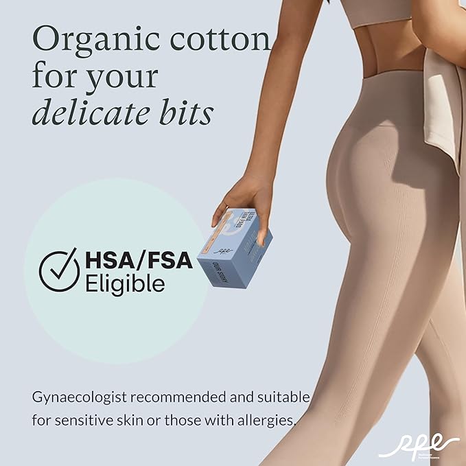100% Organic Pads for Women 54ct, Ultra Thin Unscented Feminine Period-Pads with Wing, Regular Absorbency Sanitary Pad, Organic Cotton Pad Menstrual (Regular, Size 3, 54 Count)