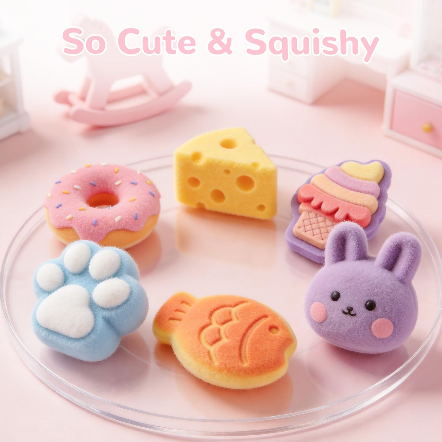 Taba Squishy Maker Kit – DIY Mochi Squishy Craft Kit, Silicone Mold Making Set with 8oz AB Silicone Gel, Giant Chick/Paw/Hamster/Cat Molds, Squishy Kit, Stress Relief & Gifts