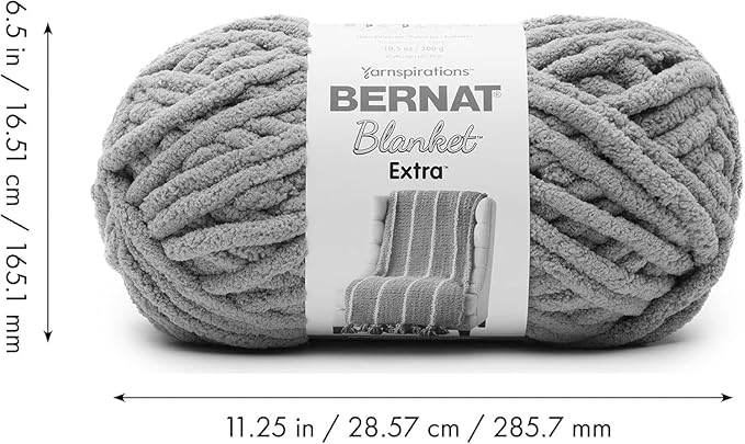Bernat Blanket Extra, Speckled Moonrise Yarn, 1 Pack
