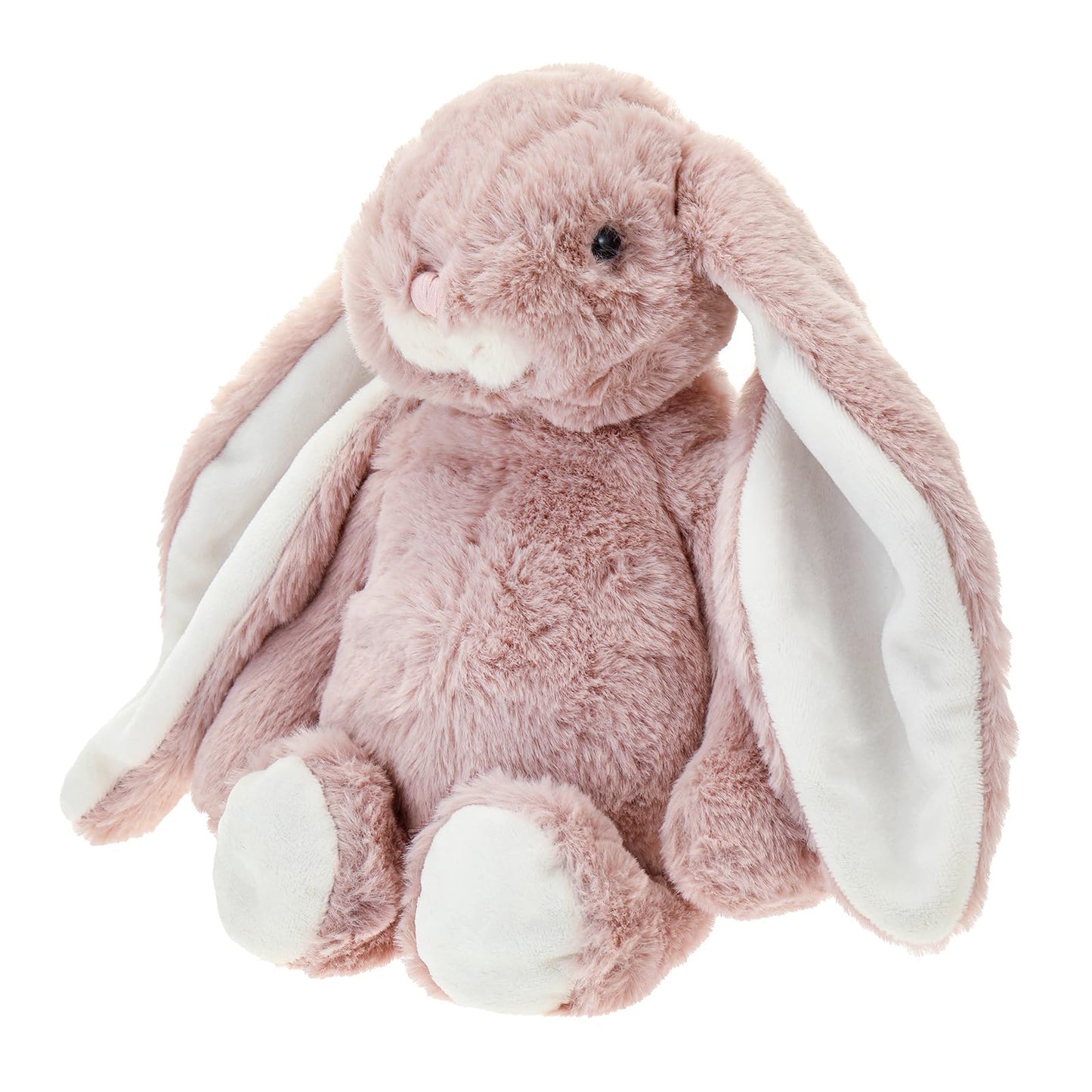 DILLY DUDU Pink Bunny Rabbit Stuffed Animal Plush Toy Best Gifts 10-Inch(L)
