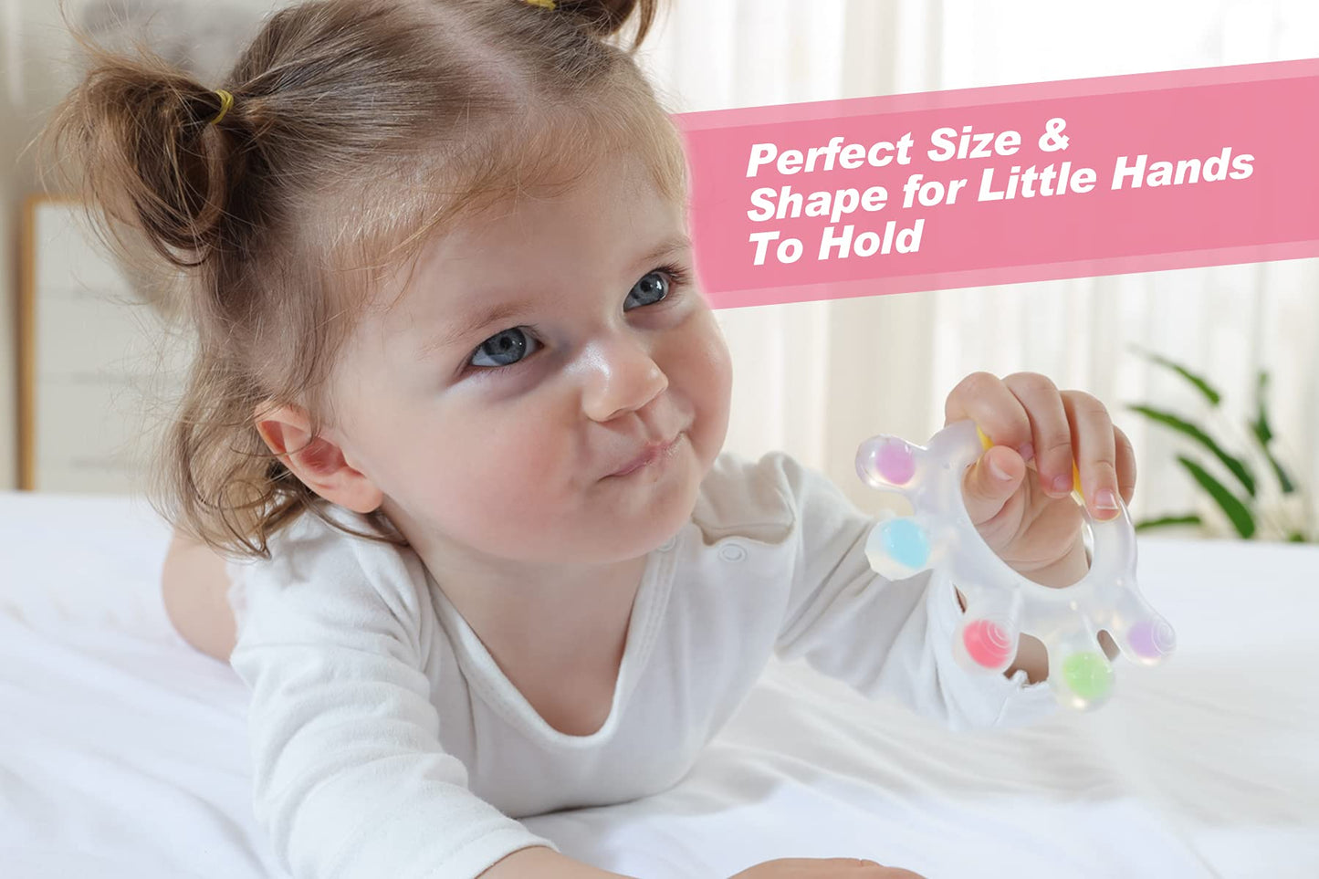 Haakaa Baby Fruit Food Feeder & Large-Palm Baby Teether Combo
