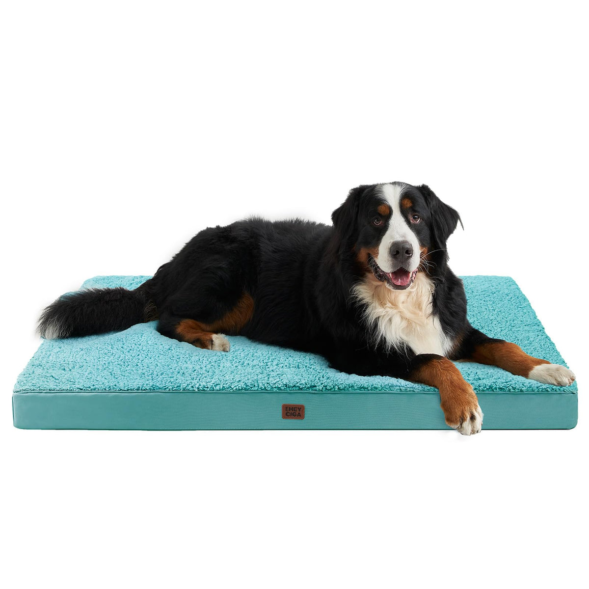 EHEYCIGA Orthopedic Dog Bed Large with Removable Washable Cover, 50IN Grey