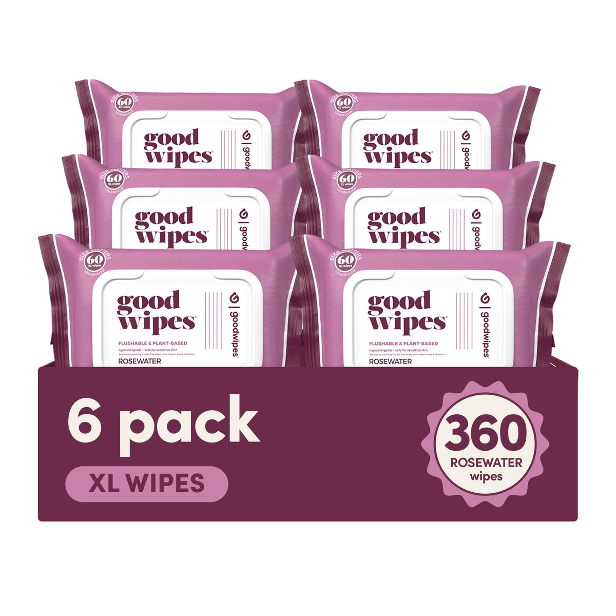 Flushable Wipes (360 Count)