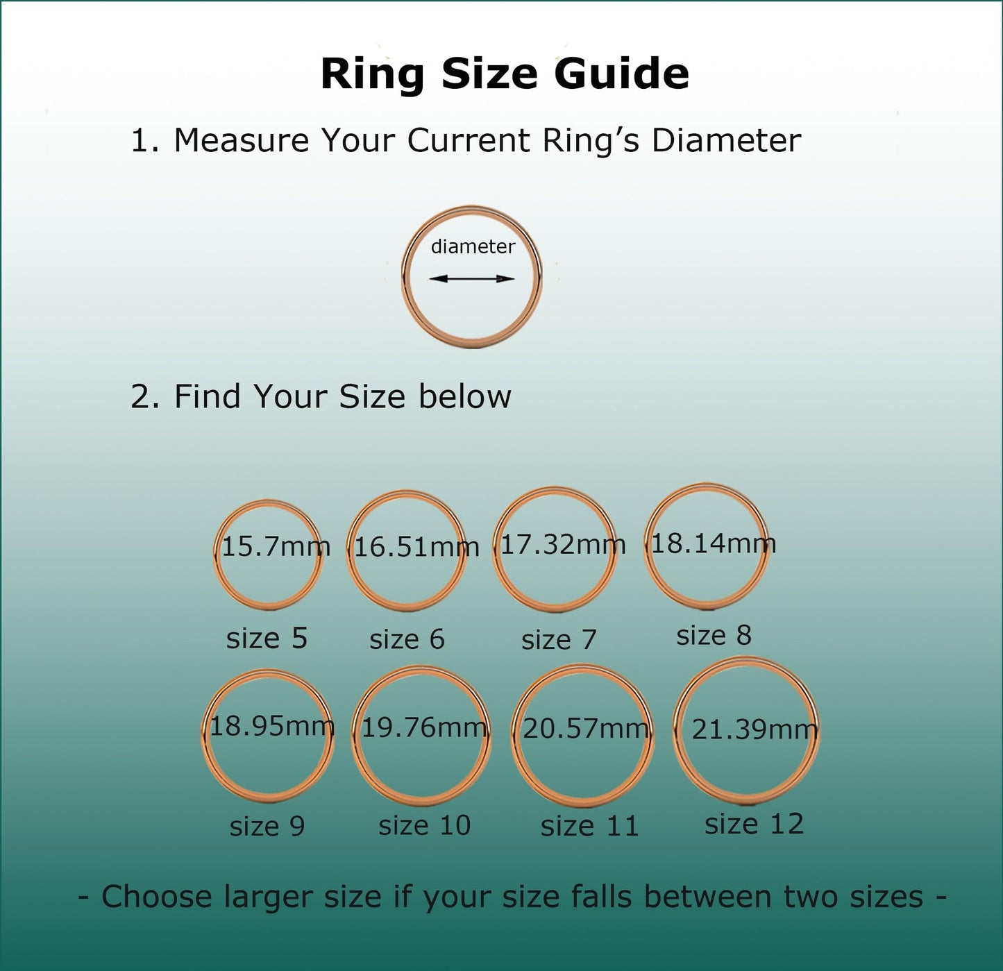 IVY & BAUBLE Pure Uncoated Solid Copper Ring for Men & Women — Lab-Tested, Raw Authentic Copper Band, Wellness Jewelry, Crafted in USA, 6mm, Size 7