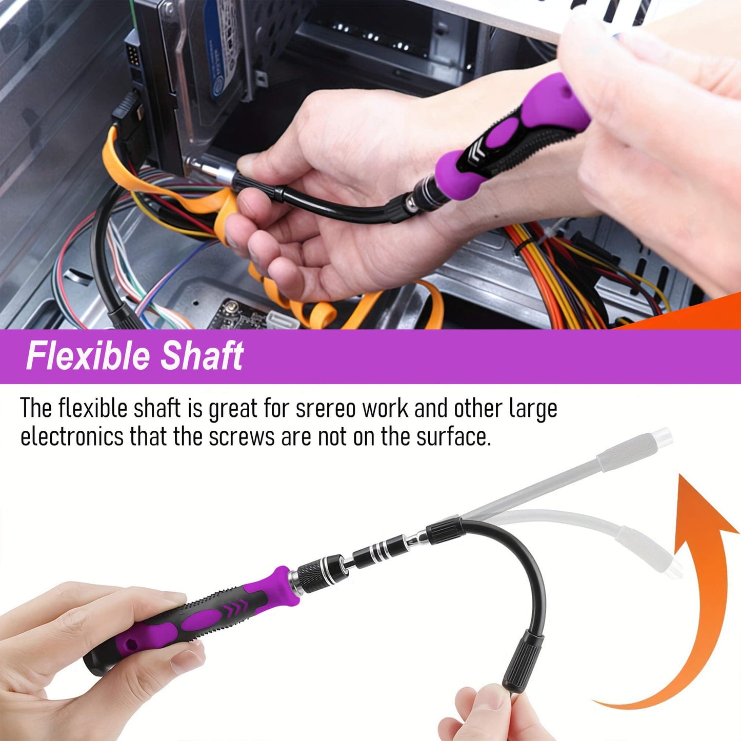 115 in 1 Precision Screwdriver Set with Torx Triwing Bits，Magnetic Mini Screwdriver Kit for iPhone, MacBook, Computer, Laptop, PC, RC, PS4, Xbox, Eyeglasses, Watch