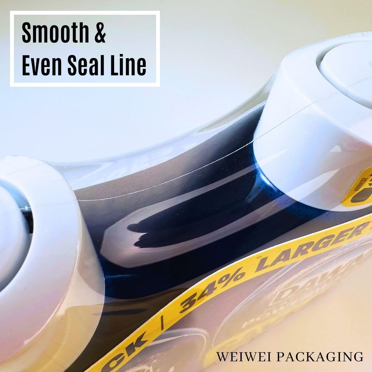 WEIWEI - 8x12 inch 500PCS Odorless PVC Heat Shrink Wrap Bags with Vent Hole